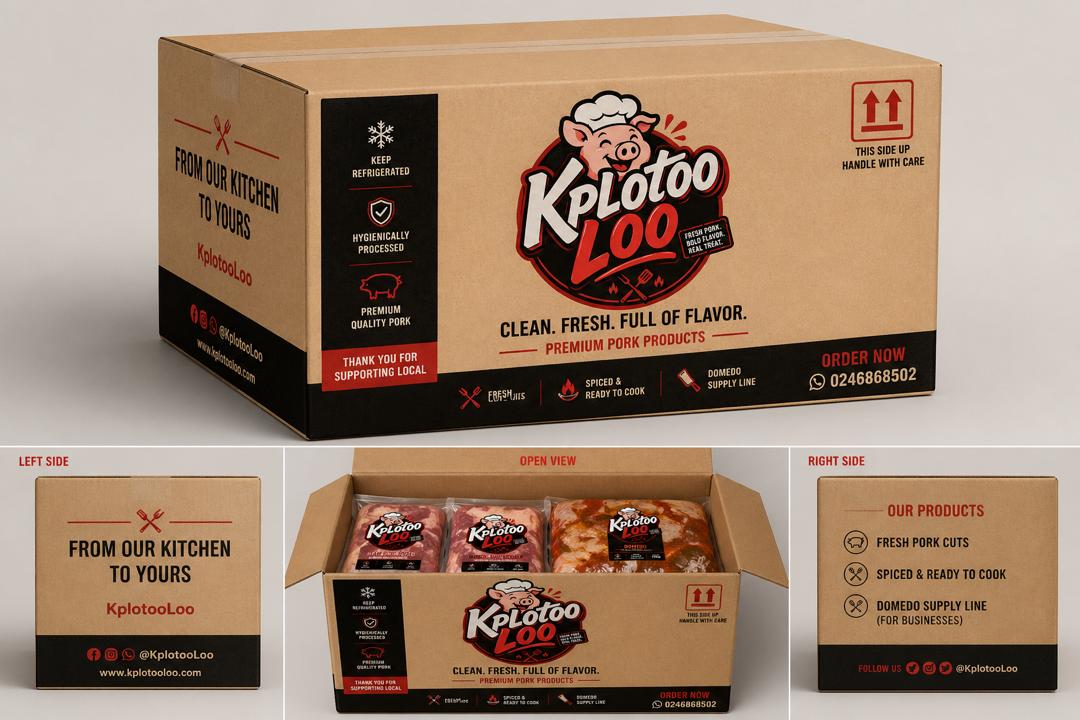 KPLOTOO LOO delivery box packaging